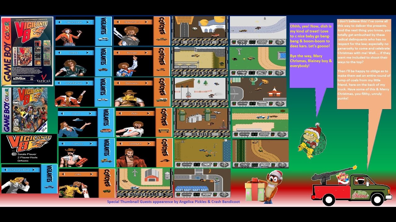 (GB/GBC) Vigilante 8 Gameplay