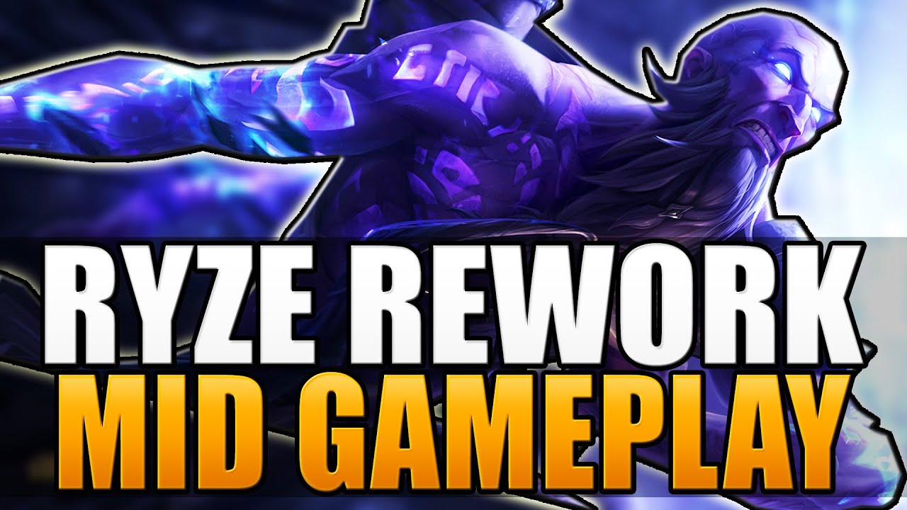 RYZE REWORK IS BROKEN! - Mid Gameplay - League of Legends