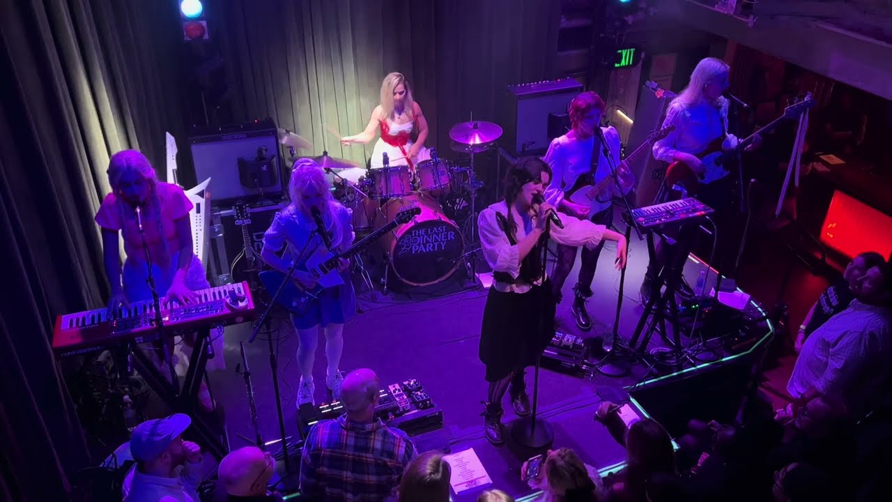 The Last Dinner Party live at Johnny Brenda’s, Philadelphia PA, 04 Nov 2023, SOLD OUT!