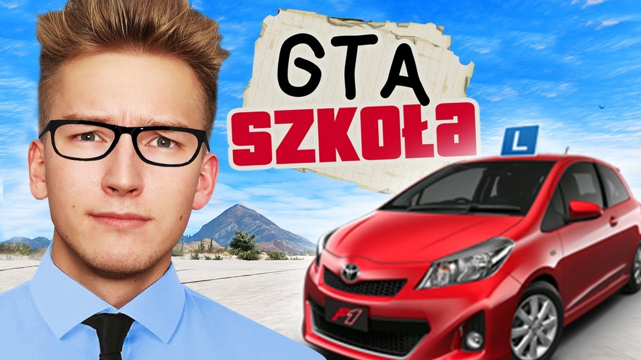 GTA V SZKOŁA #5 PRAWO JAZDY?! 🚳