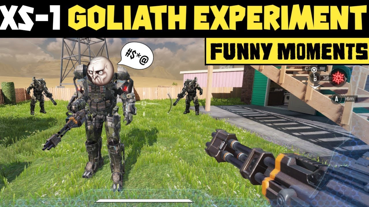 ALL TYPE OF EXPERIMENTS ON XS1 GOLIATH IN CALL OF DUTY MOBILE [FUNNY MOMENTS]