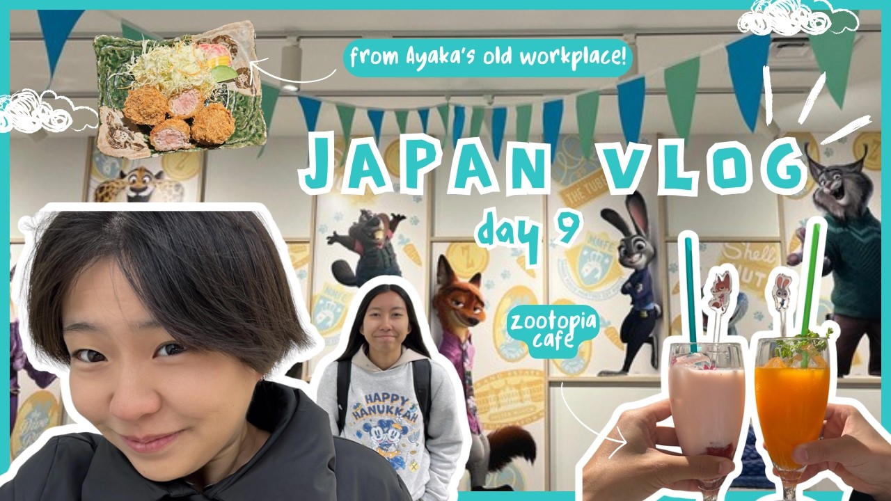 Day 9 in Japan: Visiting Osaka + a Zootopia Cafe!