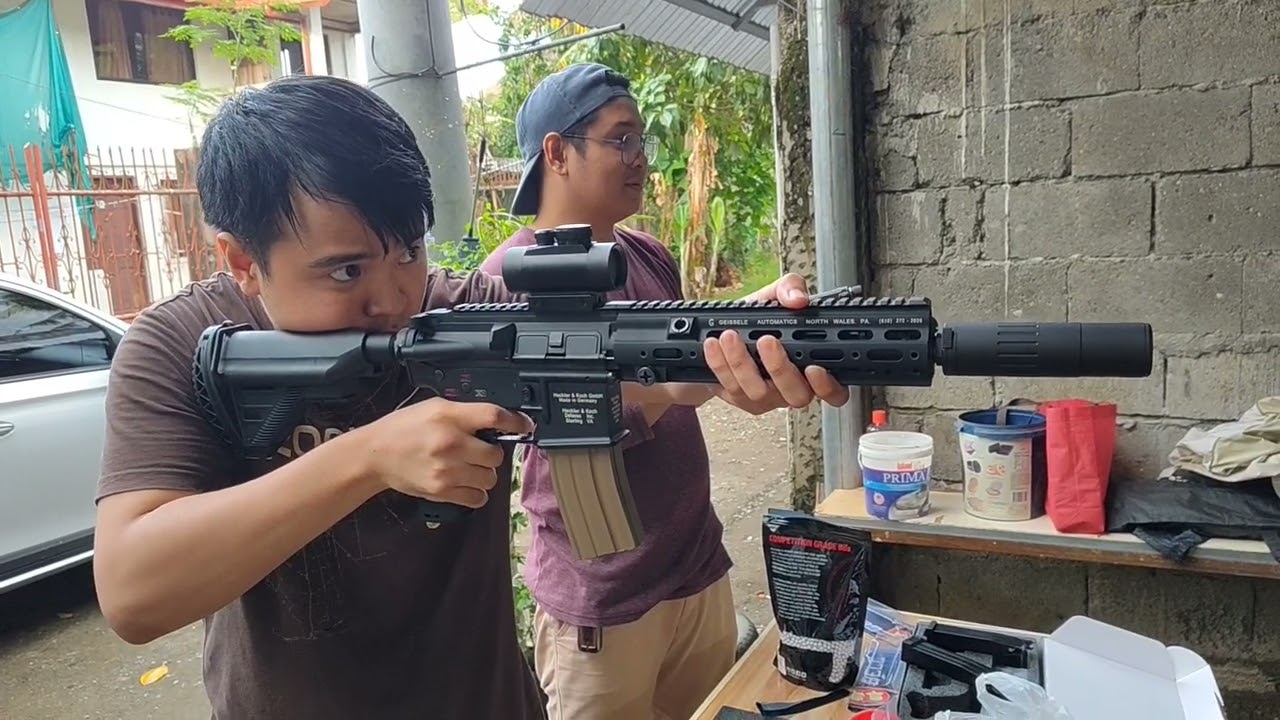 New toys of my 2 big boys.. Dry run, target shooting ready for competition...