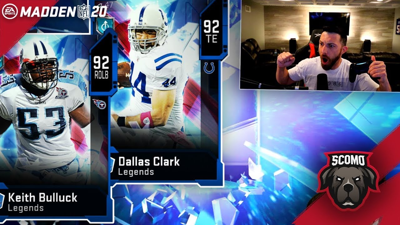 Insane Pack Luck! Legend Fantasy Packs Vs Legend Exchange Packs- Madden 20