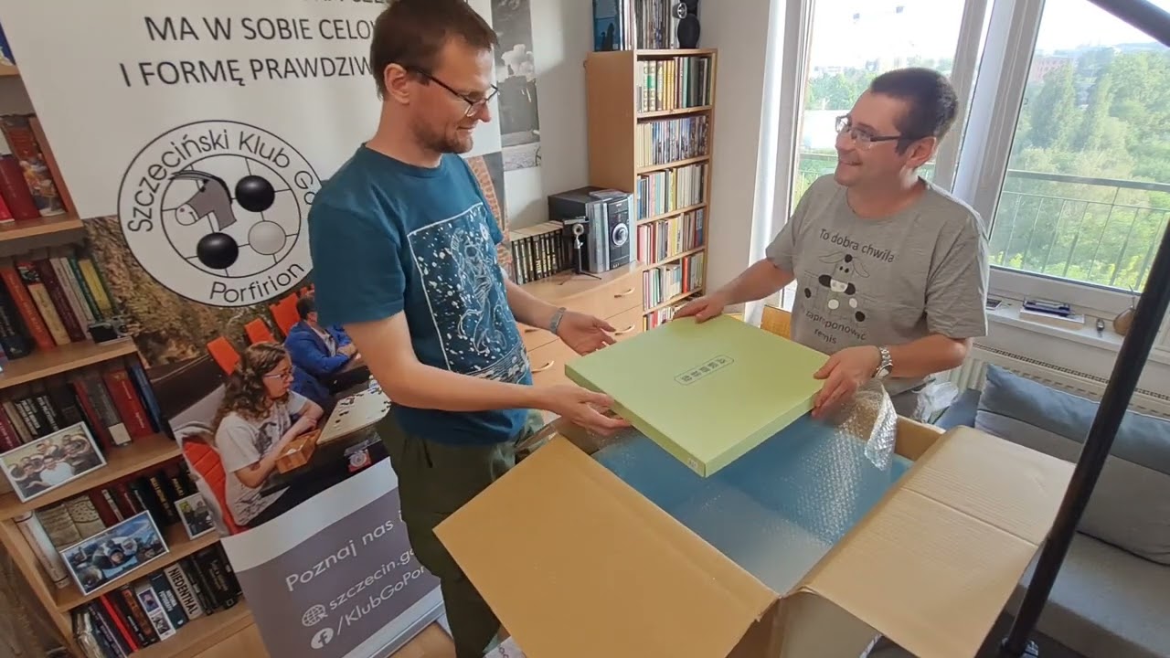 Unboxing zestawów Go z Japonii przed Porfirion Cup 2024 im. Jana Przybysia