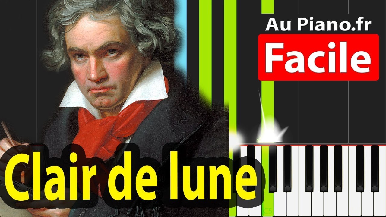 Beethoven piano tutorial facile 
