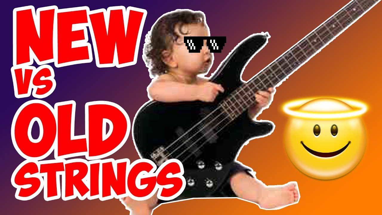 NEW vs OLD bass strings - how often do you change your strings?