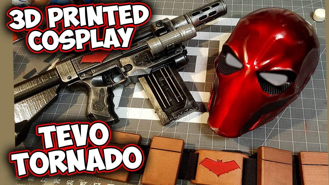 RedHood Cosplay 3d Printing with Tevo Tornado