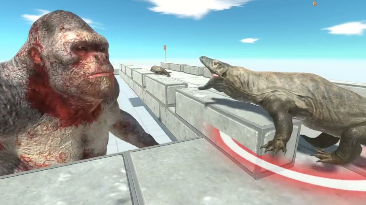 KONG vs EVERYONE !! - Animal Revolt Battle Simulator - SAKURA YOUTUBE