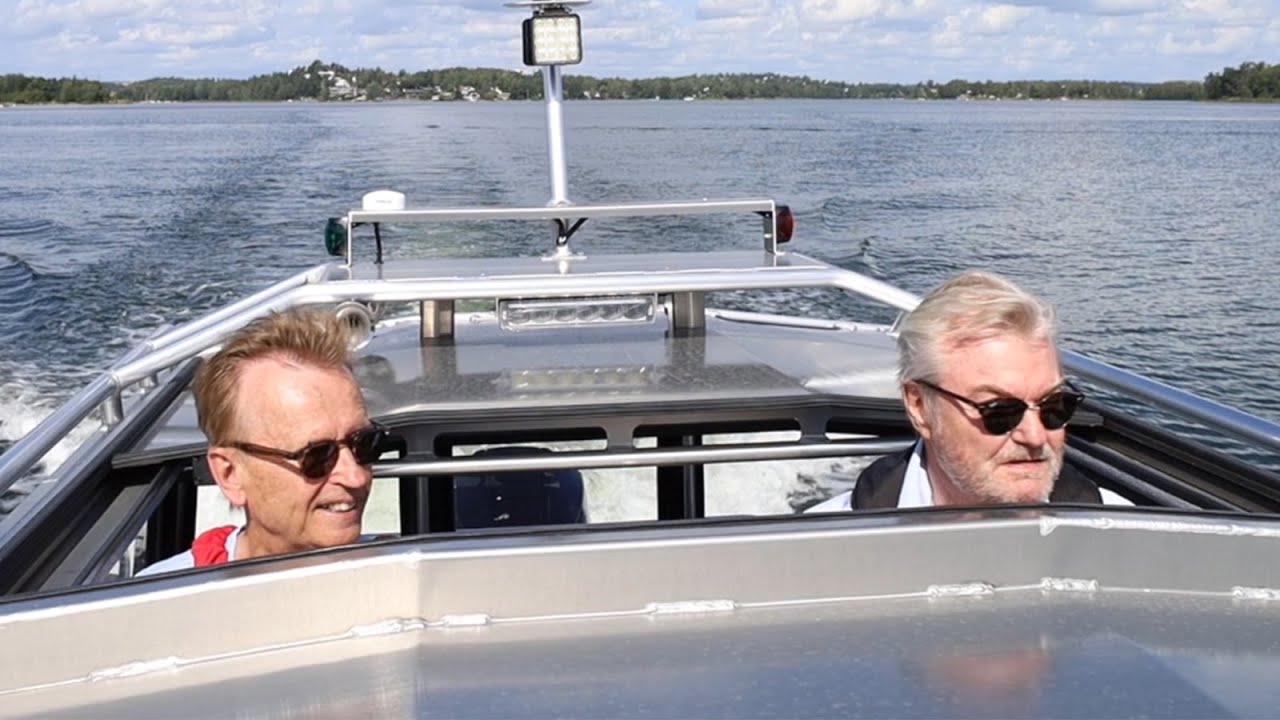 Ulveson och Dalle ger sig ut till havs