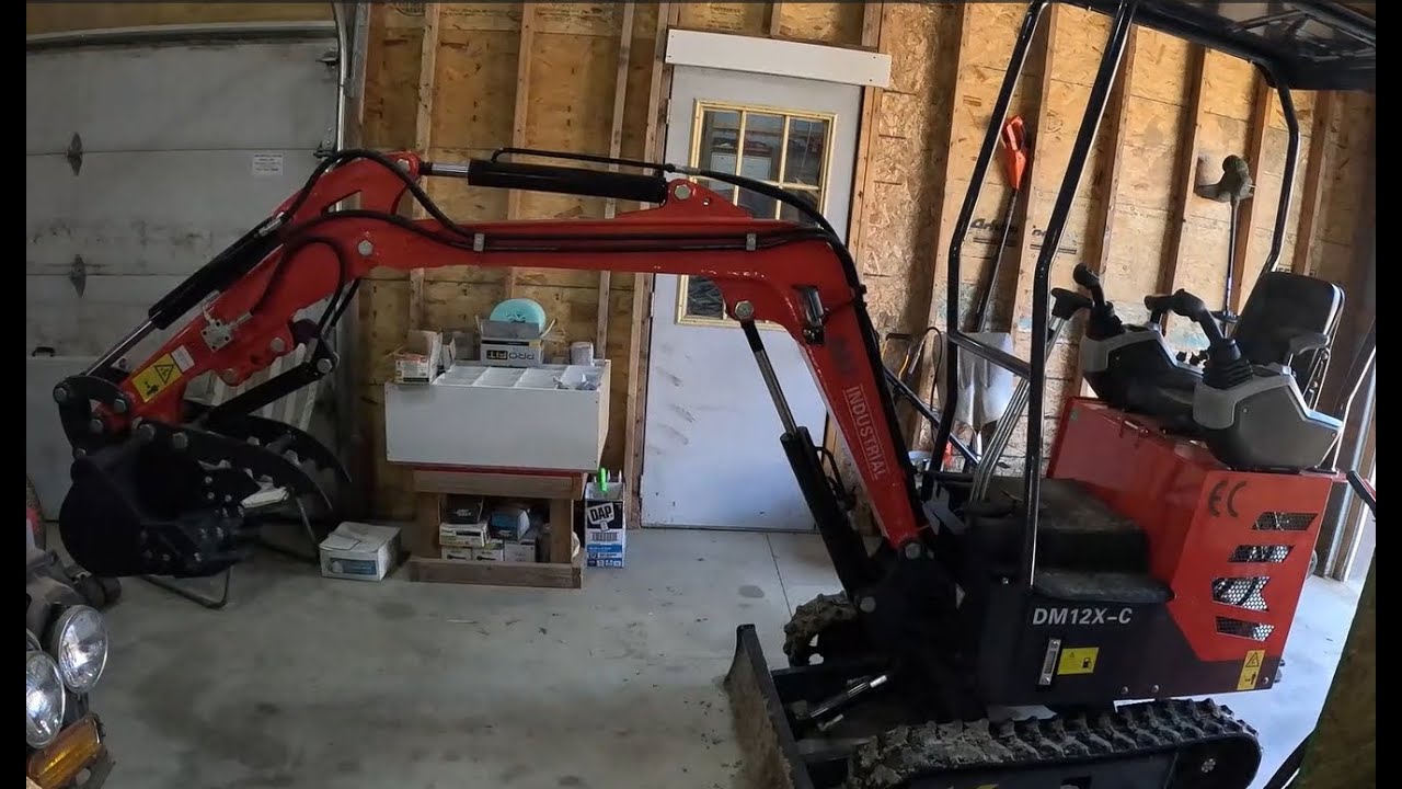 2024 AGT-DM12X-C Mini Excavator Walk Around