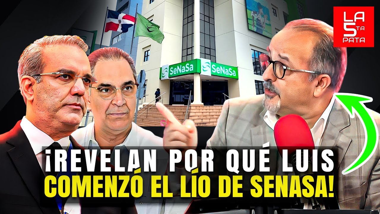 &iexcl;Una Orden de Abinader Inici&oacute; la Estafa en Senasa! Fernando Caama&ntilde;o Revela Cu&aacute;l fue esa Orden