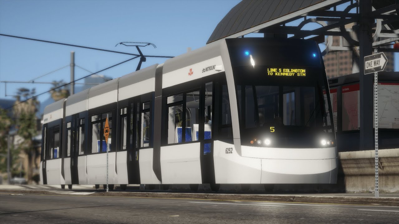 GTA V Vehicle Showcase: Metrolinx LRT Bombardier Flexity Freedom Teaser