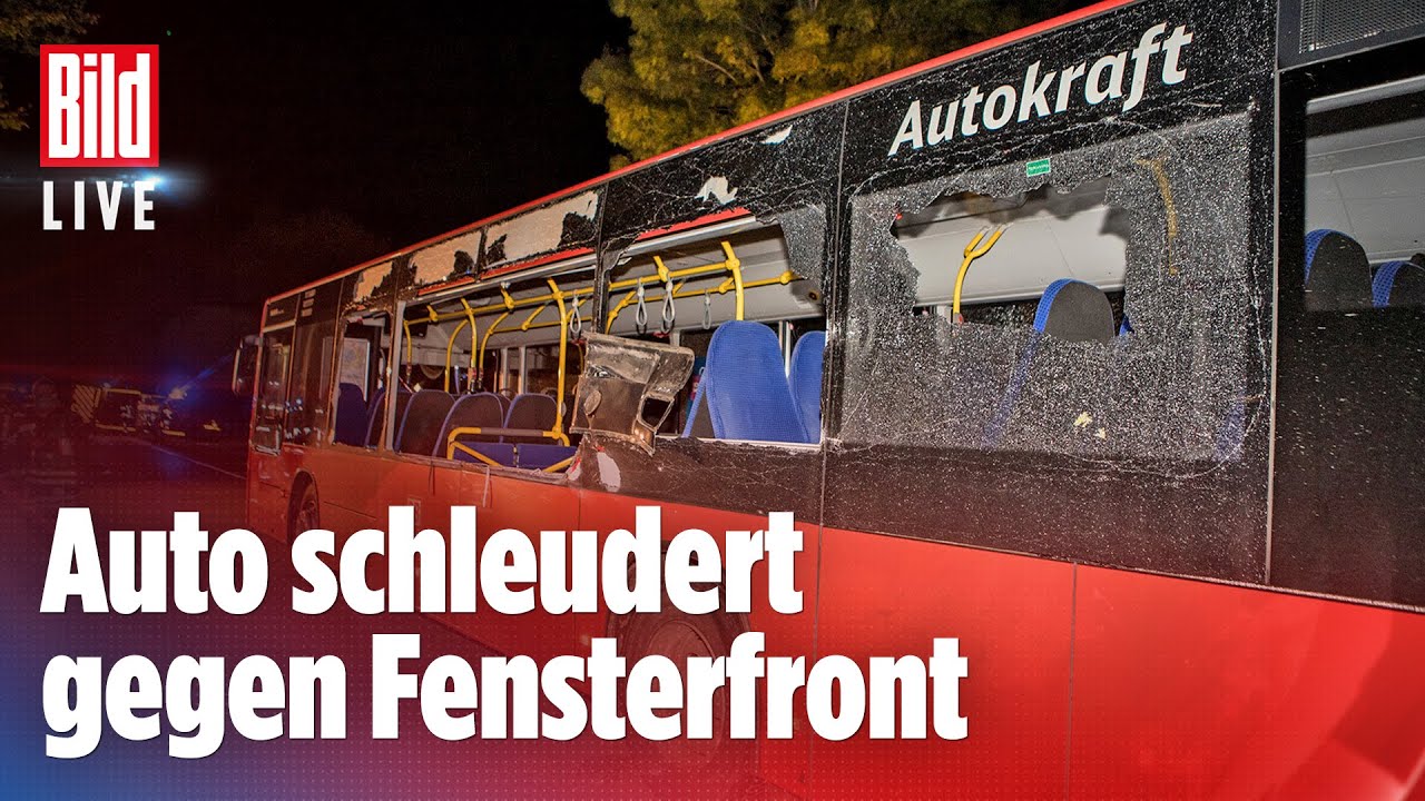 🔴  Tragödie auf der Bundesstraße: Mädchen (16) stirbt im Linienbus | BILD Live