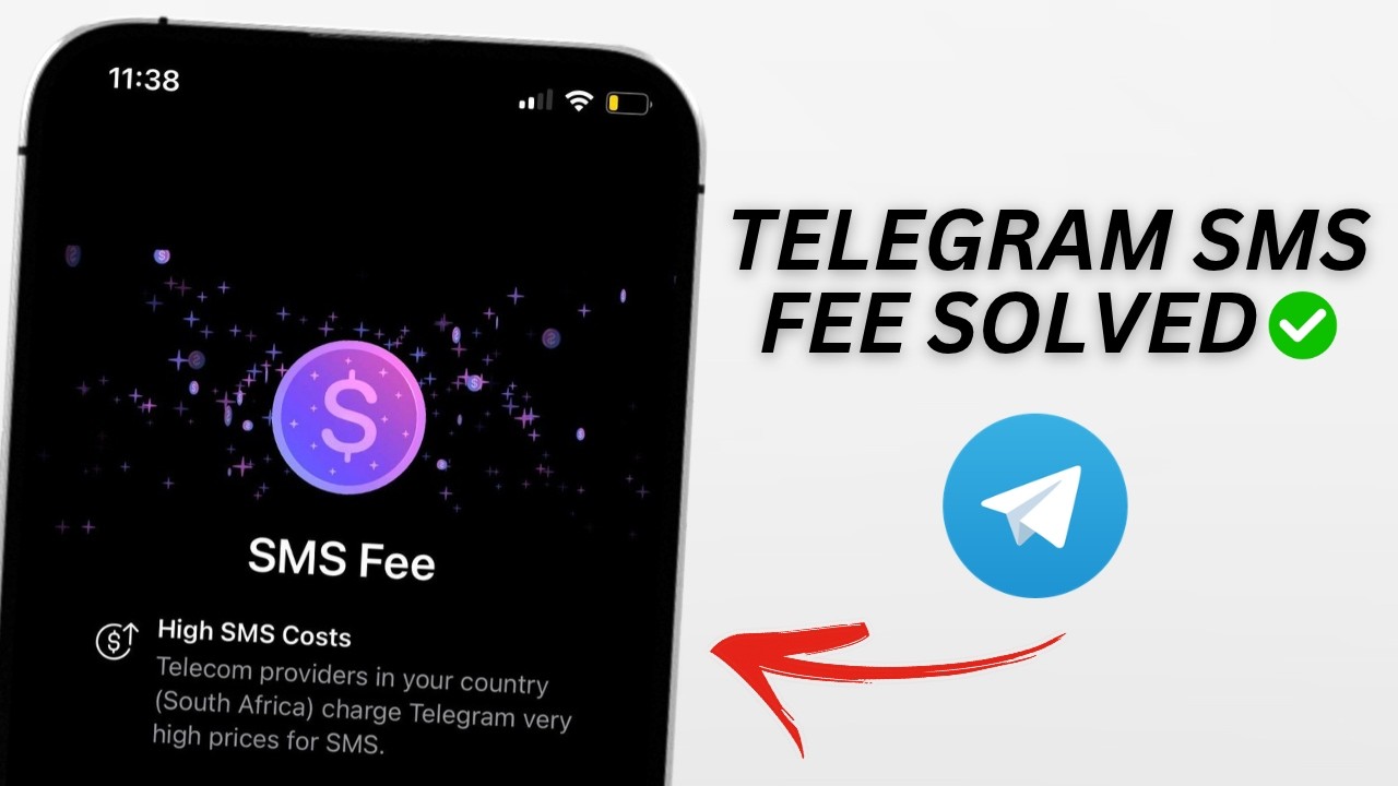 Telegram SMS Fee Issue Solved in 3 Minutes!