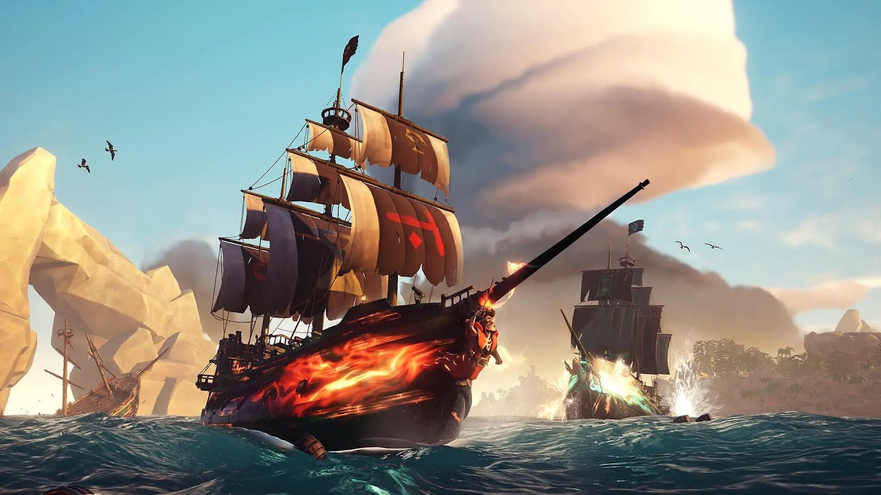 Sea of Thieves  - Our First Skeleton Fort Raid!