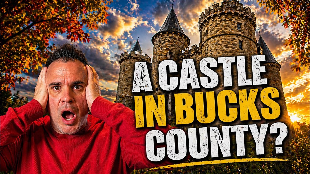 Fonthill CASTLE 🏰| One of Bucks County’s Most UNIQUE Landmarks