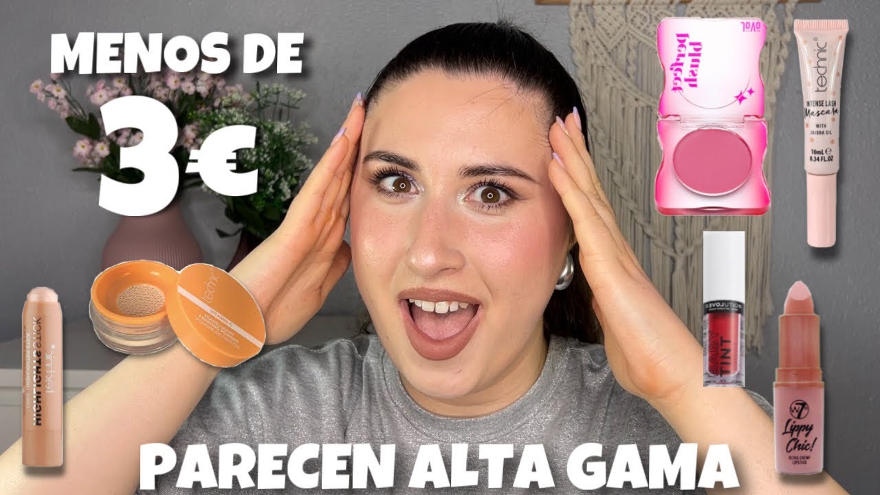 🚨15 PRODUCTAZOS POR MENOS DE 3€ QUE PARECEN CARÍSIMOS🔥😱 | Te van a encantar… Technic, W7, Jovo…😍