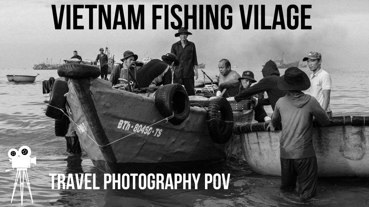 Рыбацкая деревня во Вьетнаме — фотография с точки зрения путешествий