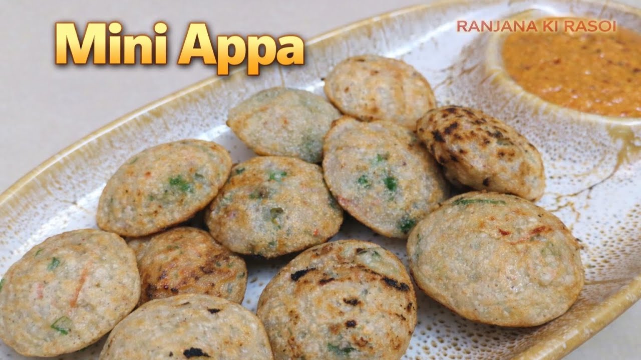 Soft & Crispy Mini Appa 😋