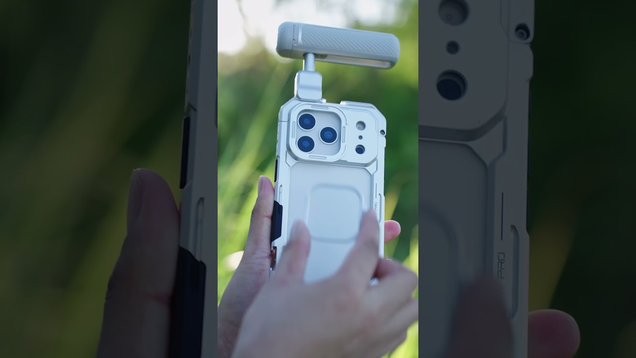 New phone cage and video kit for iPhone 17 Pro Max! Neewer PA144 Phone Cage