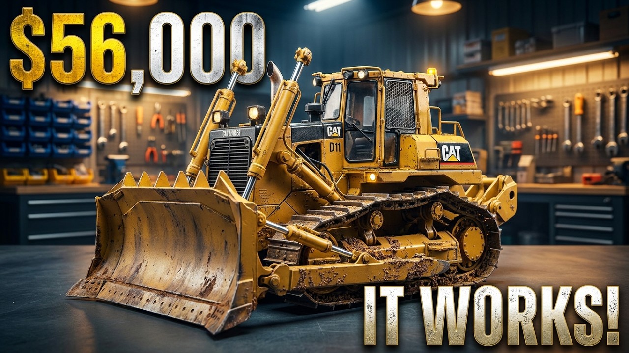 I Spent 200 Hours Building a $56,000 RC Bulldozer That ACTUALLY Works