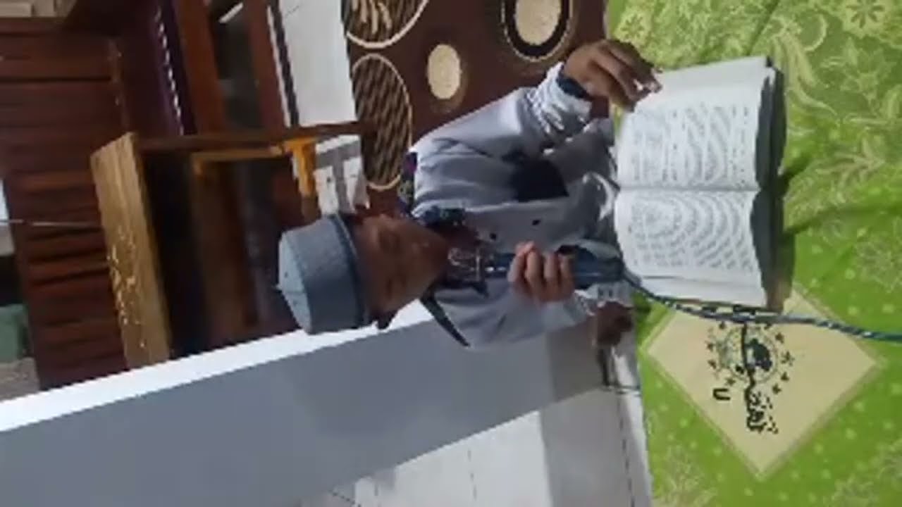 Kang Yuda perwakilan santri putra Kegiatan ekstrakurikuler khitobiyah Kubro darussalamah selebah