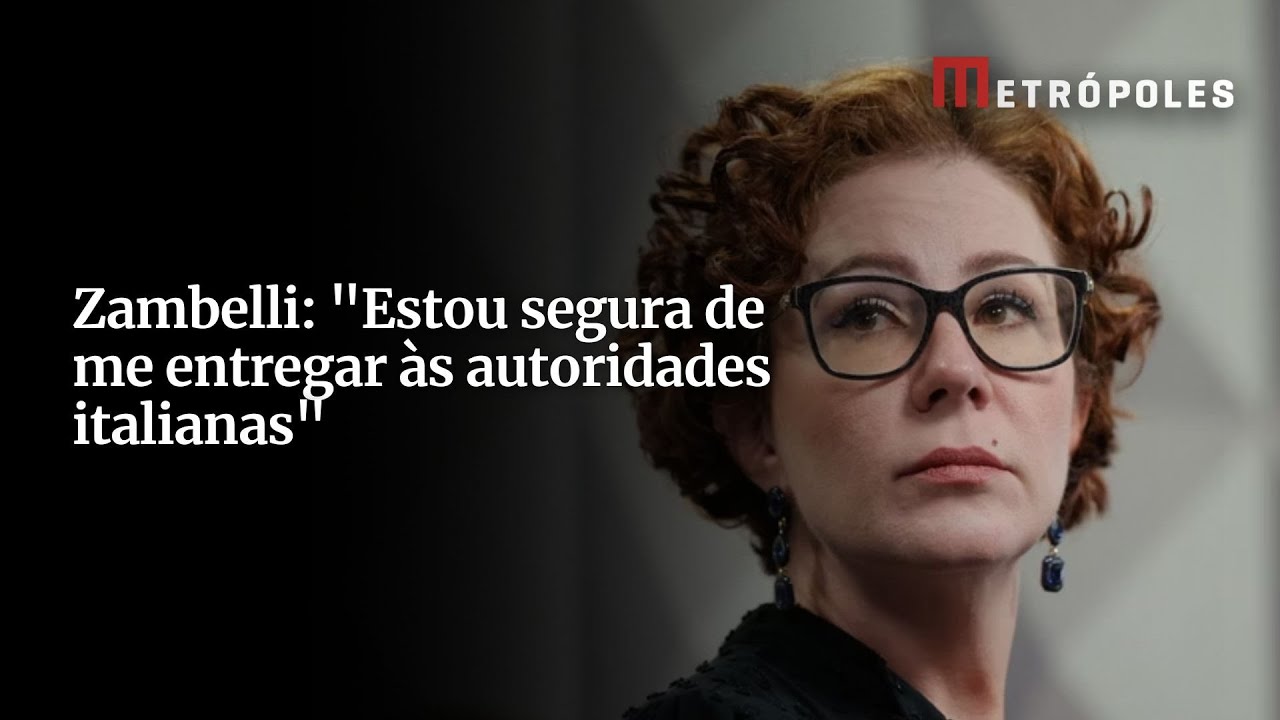Veja pronunciamento gravado por Carla Zambelli antes de ser presa