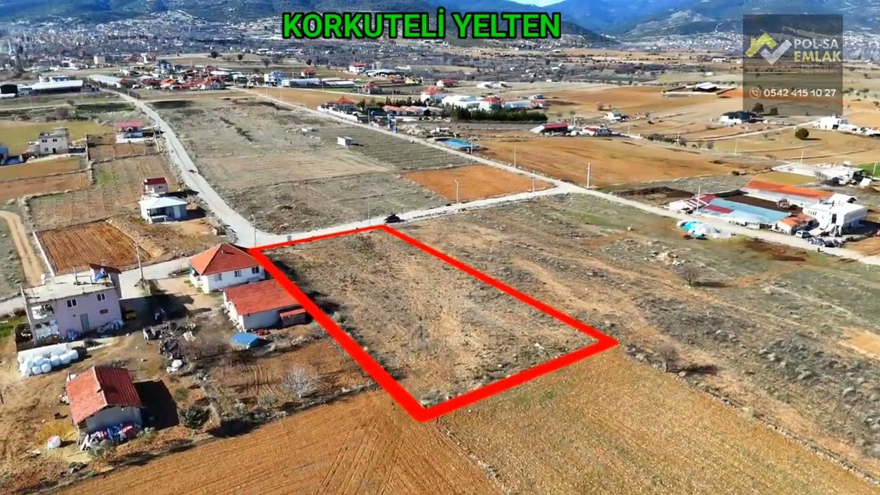 ✅KORKUTELİ✅YELTEN DE ✅SATILIK 2.701M2 TİCARİ ARSA➡️POL-SA EMLAK➡️☎0542 415 10 27 ⬅️#polsaemlak 