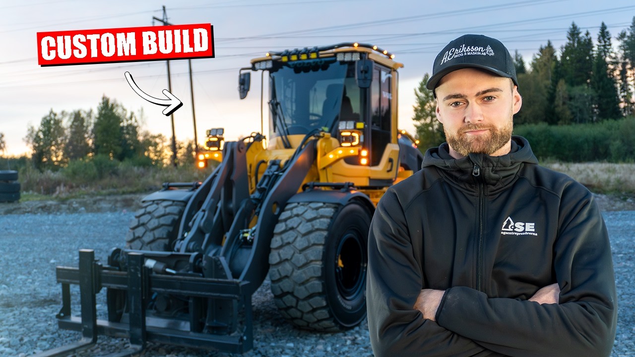 ÄNTLIGEN KLAR - Custom designad hjullastare