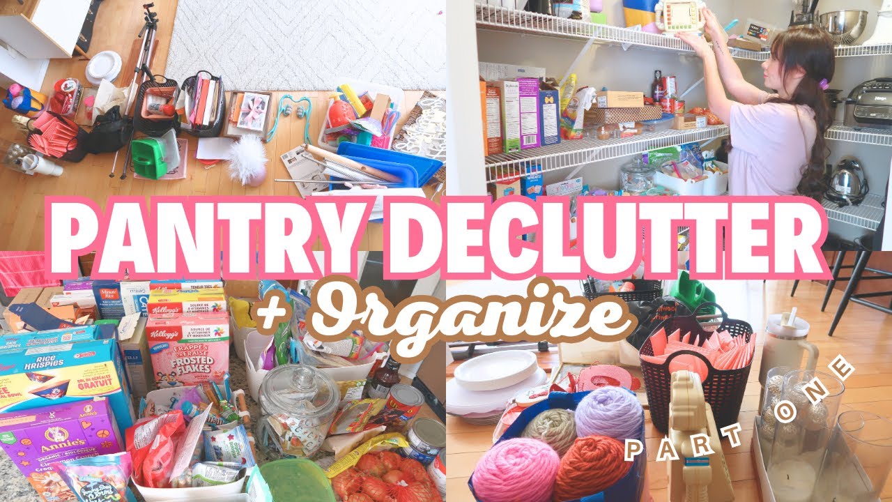 📦 PANTRY DECLUTTER | CLEAN WITH ME | DECLUTTER AND ORGANIZE 2024