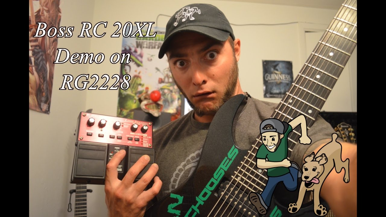 Boss RC-20XL Demo One Take Improvisation - Dean Murphy - Ibanez RG2228