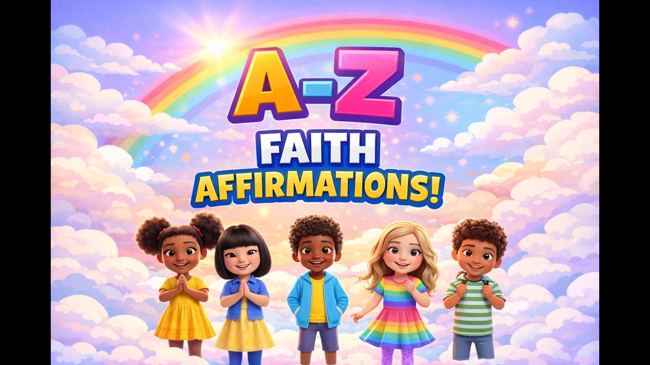 A–Z Faith Affirmations for Kids | Christian Alphabet Song