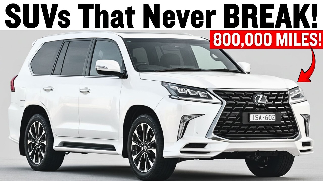 5 SUVS THAT NEVER BREAK DOWN: BUY ONE ONCE AND DRIVE IT FOREVER!