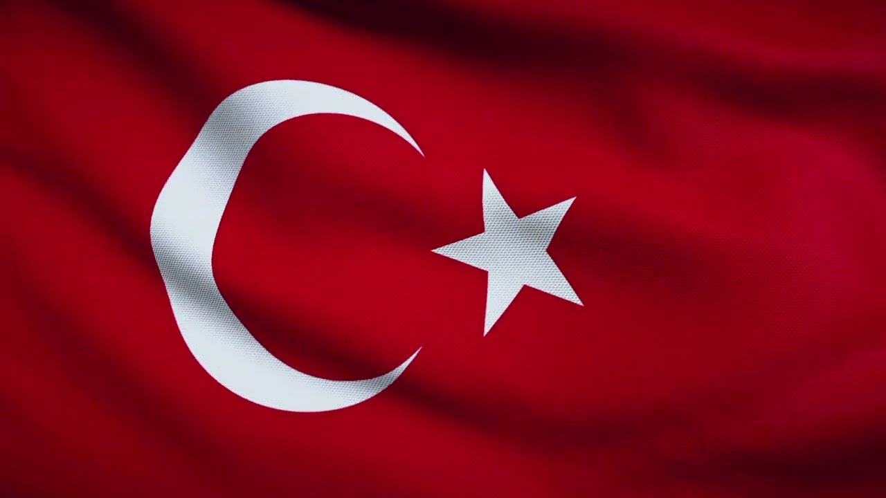 1 Dakikalık Saygı Duruşu ve İstiklal Marşı - Hd 4K görüntü