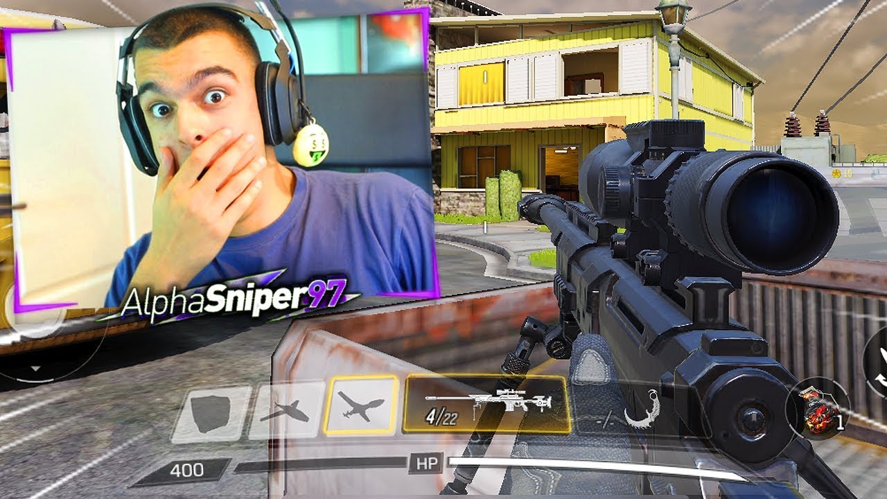 USO EL SNIPER MEJORADO en Call Of Duty MOBILE *NUEVO COD GRATIS* - AlphaSniper97