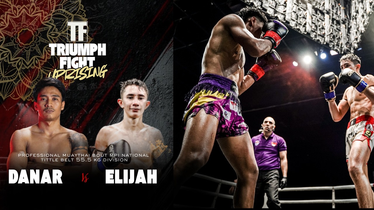 FULL FIGHT TRIUMPH FIGHT UPRISING (MUAY THAI) : DANAR VS ELIJAH