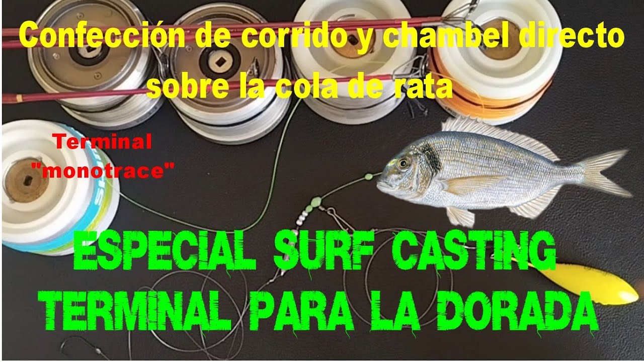 CONFECCIÓN DE TERMINALES - ESPECIAL DORADAS - EL MEJOR TERMINAL PARA LAS DORADAS#fishing #tutorial