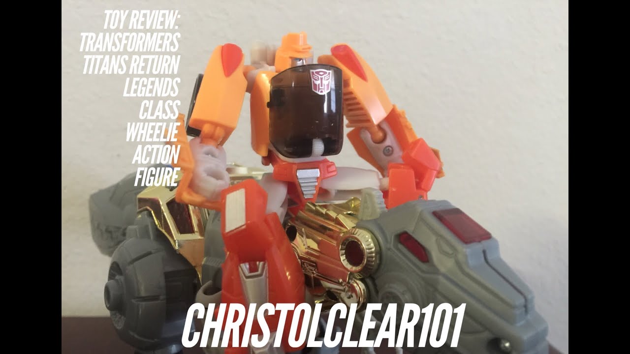 Toy Review: Transformers Titans Return Wheelie Legends Class Action Figure