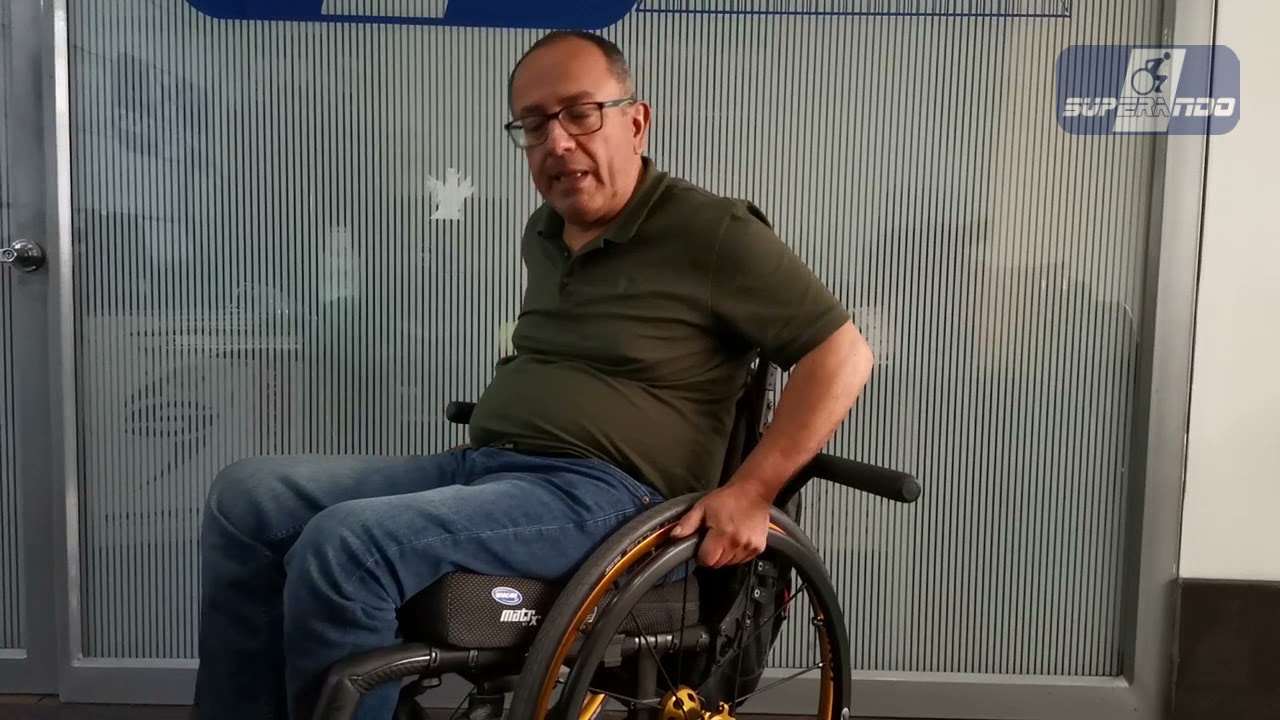 TOMA DE MEDIDAS PARA SILLA DE RUEDAS. SUPERANDO.