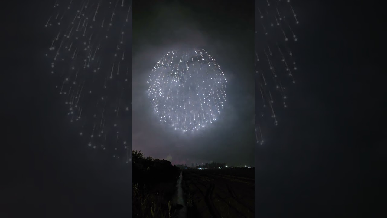 2026.2.28台南鹿耳門聖母廟煙火好狼狽的拍攝😂好慘的天氣 第三場