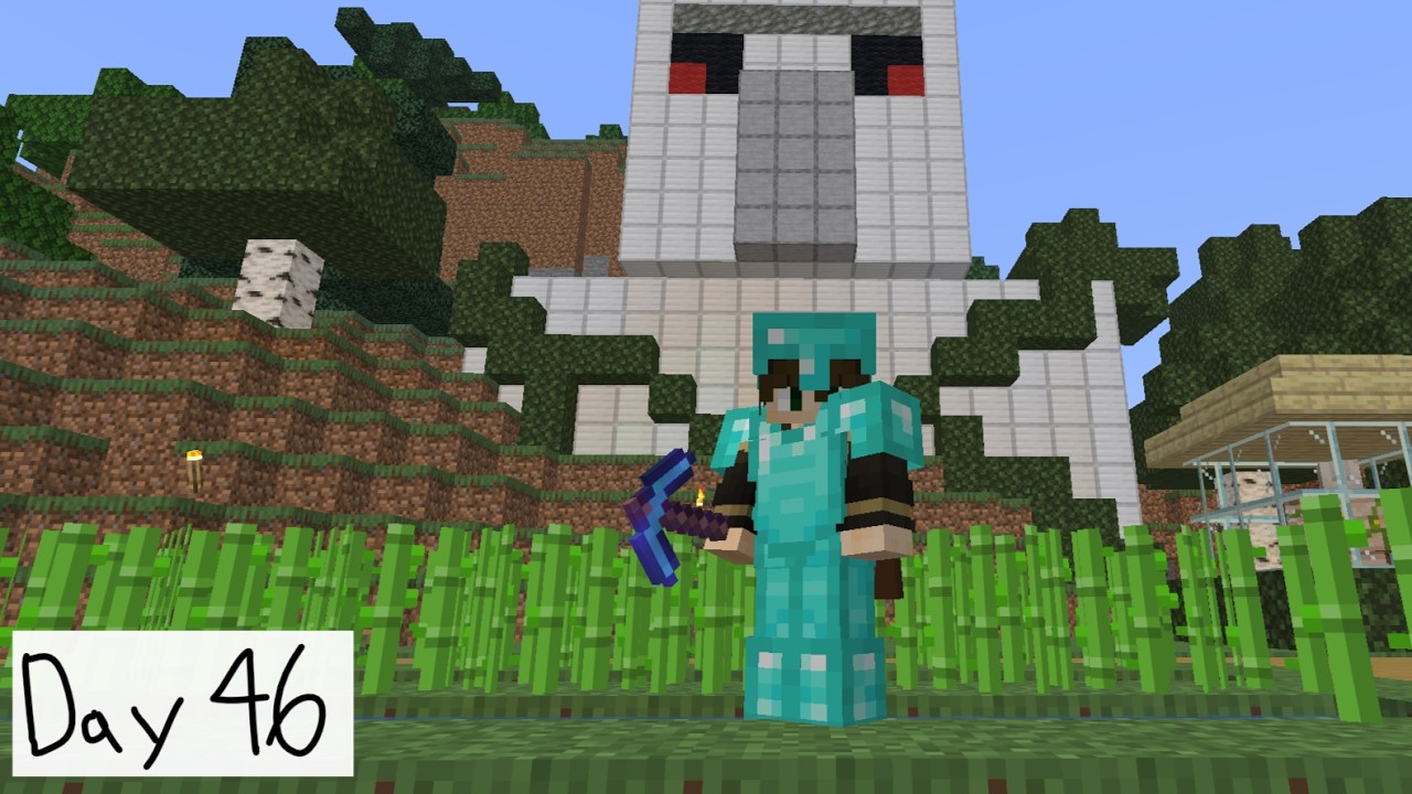 Starting To Look Better | One Minecraft Day at a Time – Day 46