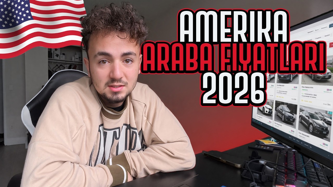 Amerika Güncel Araba Fiyatları 2026 | Amerika’da Hastaneye Gittim 🇺🇸