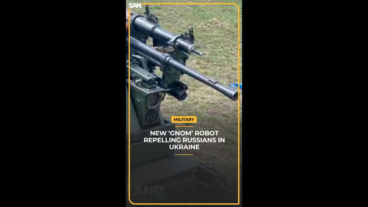 #Новый робот &laquo;Гном&raquo; отбивает атаки русских в #Украине