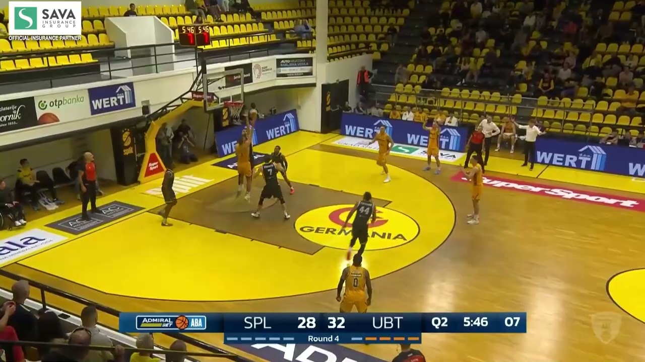 Double-block by Du&scaron;an Miletić (Split &ndash; U-BT Cluj-Napoca, 25.10.2025)