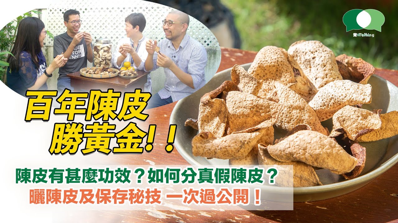 【齋Talking】百年陳皮勝黃金！陳皮有甚麼功效？如何分真假陳皮？曬陳皮及保存秘技，一次過公開！ (中文字幕)