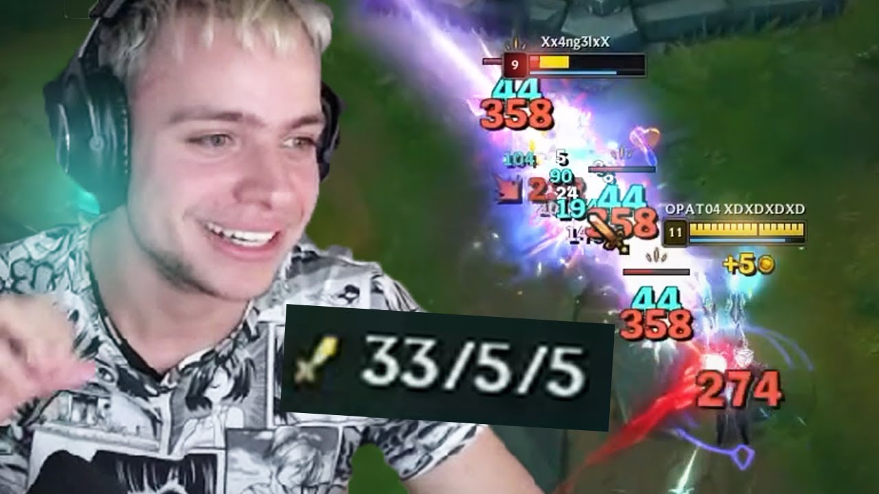 NESKUTEČNÁ LUCIAN PENTAKILL HRA S FANYNKOU!