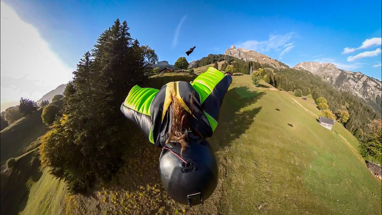 DREAM LINE Last Wingsuit Flight with Dawid
