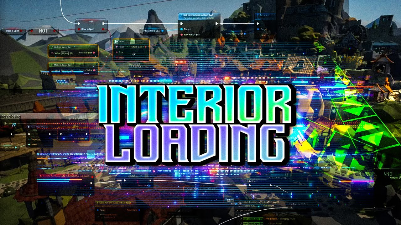 Efficient Interior Loading with Doors in UE5 Unreal Engine 5: Part 1 - Using Data Layers