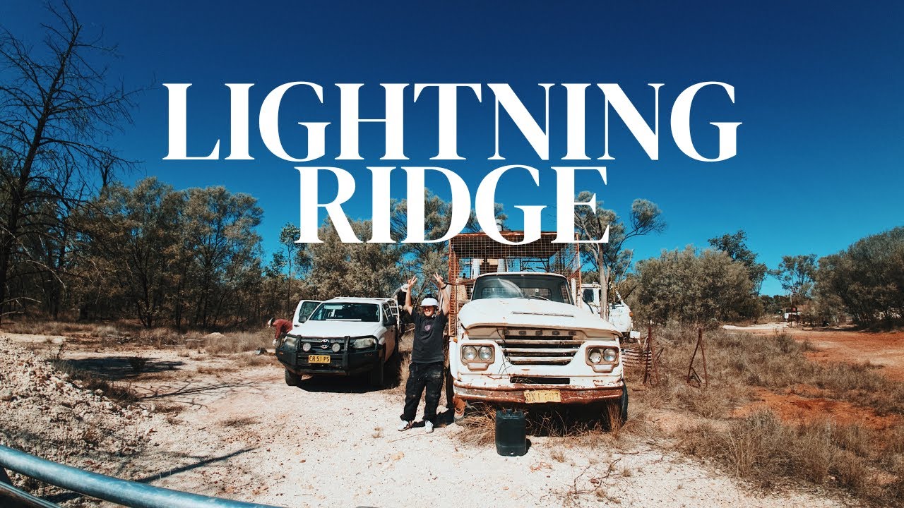 Mining opals and visiting my Dad in Lightning Ridge - ライトニングリッジでオパールを掘ってパパに会いに行く